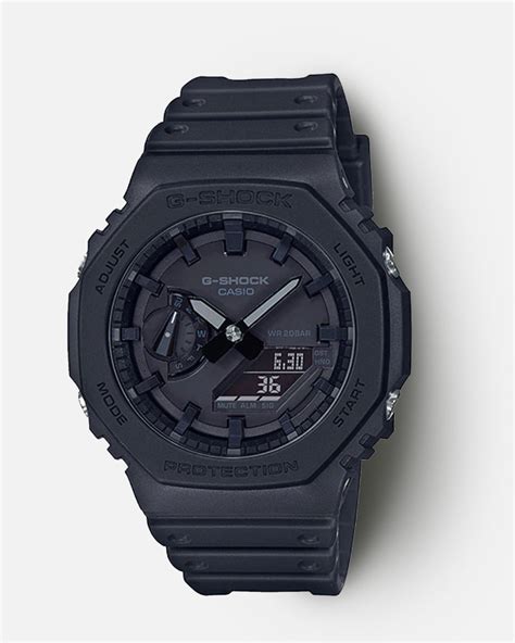 g shock watches digital black